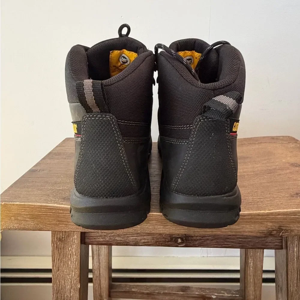 CAT Caterpillar P74129 Men's Threshold Waterproof Soft Toe Work Boots Shoes 11